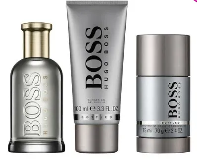 Hugo Boss Bottled Parfum 100 ml + Shower Gel + Deodorant Stick