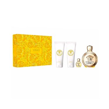 Versace Eros Edp Conj P100+BSG+BL100+5ml